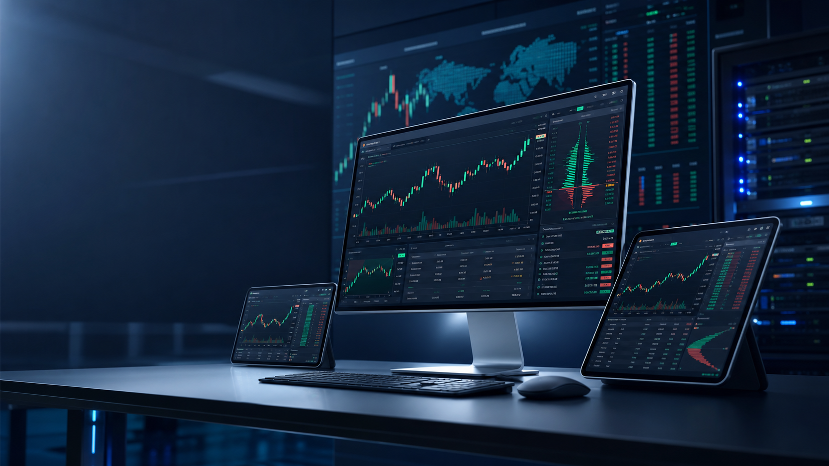 TPDesk white-label stock trading platform interface